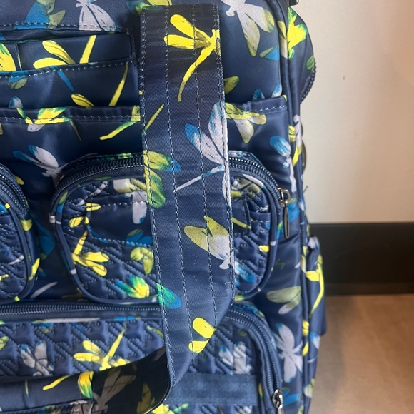 Lug Bag - Blue and Yellow Puddle Jumper Tote - Picture 5 of 11